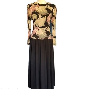 Vintage 80s Ricky Lang backless dress